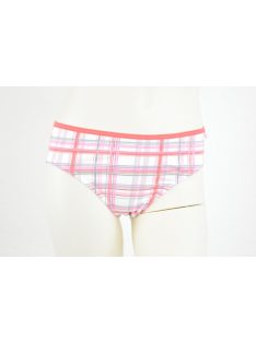 Sanetta korall kockás lány bugyi