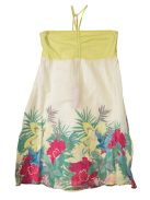 s. Oliver fehér, virágmintás női ruha