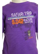 s. Oliver lila, Safari Trip fiú póló – 74