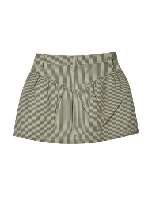 s. Oliver szürke csíkos, patentos lány szoknya
