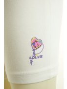 s. Oliver fehér, rövid lány leggings