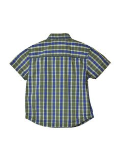 s. Oliver kockás, rövid ujjú fiú ing