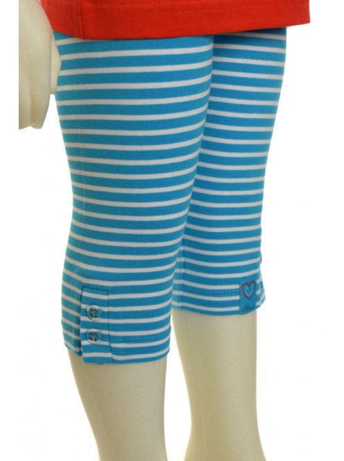 s. Oliver kék-fehér csíkos lány leggings – 104