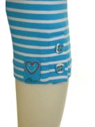 s. Oliver kék-fehér csíkos lány leggings – 116