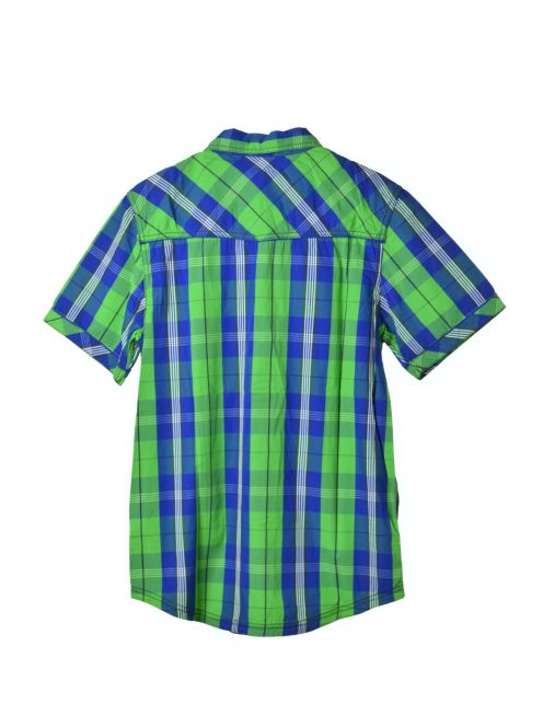 s. Oliver zöld-kék kockás fiú ing – 176