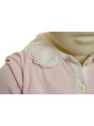 Sanetta rózsaszín, strasszköves lány rugdalózó