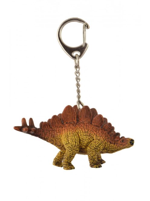 Schleich stegoszaurusz dinoszauruszos kulcstartó – barna