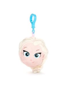 Jégvarázs Elsa fej bagclip plüss – 13 cm
