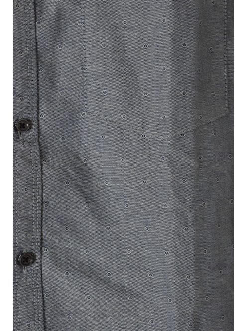 Superdry szürkéskék, apró mintás férfi ing – 2XL