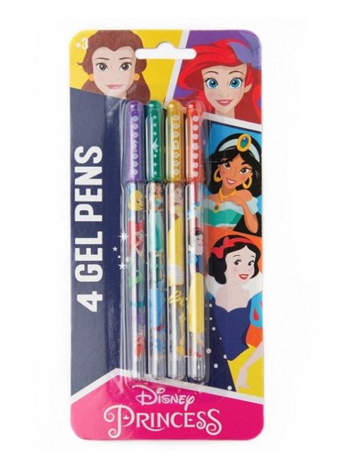 Disney hercegnő zselés tollak – 4 db