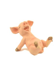 Dekoratív malac figura – 20 cm