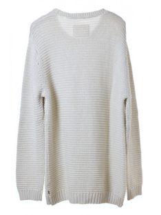 Gant barnásfehér kötött férfi pulóver – XXL