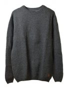 Gant sötétszürke kötött férfi pulóver – 2XL