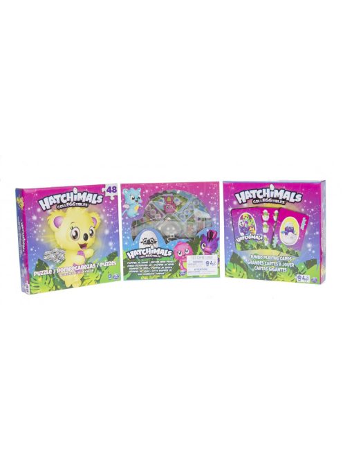 Hatchimals 3 az 1-ben társasjáték szett