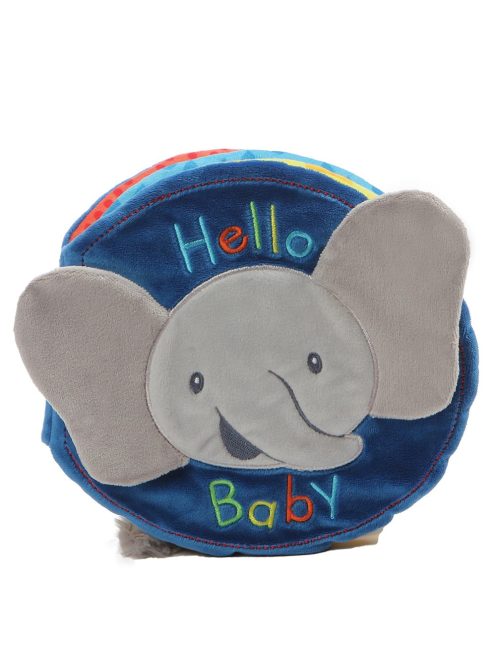 Baby Gund elefántos baba könyv – 18 cm