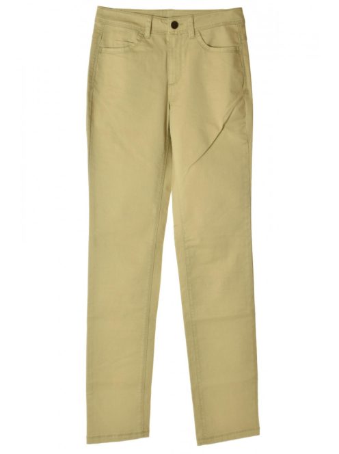 Benetton khaki, skinny női chino nadrág – 32 EU