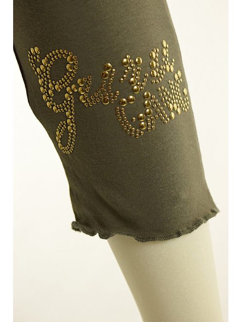 Guru zöld lány leggings – 134/140