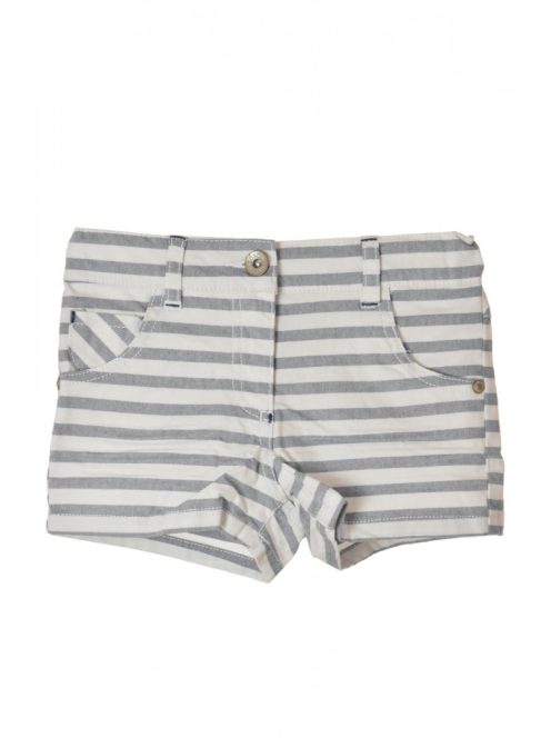 Boboli szürke csíkos, lány farmershort – 104