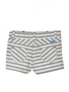 Boboli szürke csíkos, lány farmershort – 104