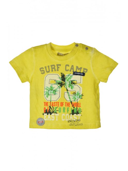 Boboli citromsárga, Surf Camp fiú póló – 62