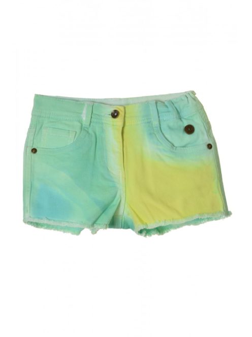 Boboli türkiz, sárga lány farmershort – 104