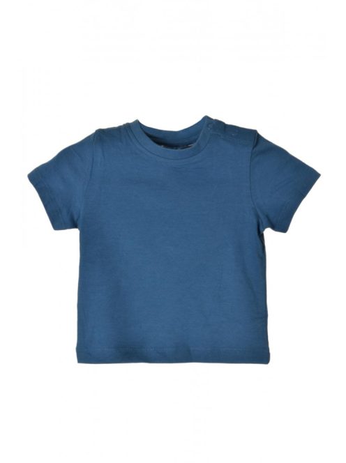 Boboli kék, patentos bébi fiú póló – 62