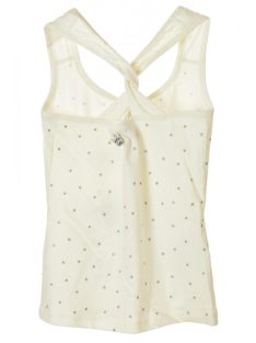   Boboli barnás fehér, csillagos, hercegnős lány top – 104