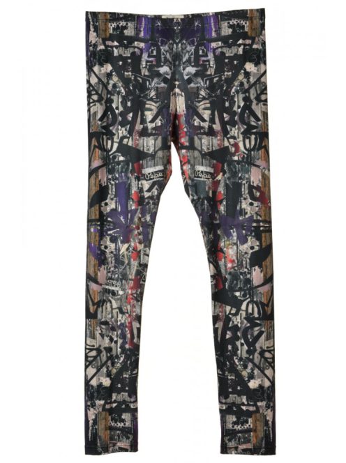 Pepe Jeans lila mintás női leggings – XL