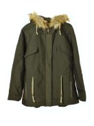 Desigual khaki női téli kabát – 46