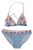 Desigual Caleidos kék, rózsaszín lány bikini