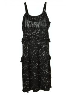 Desigual Cassius fekete női ruha – M