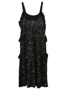 Desigual Cassius fekete női ruha – M
