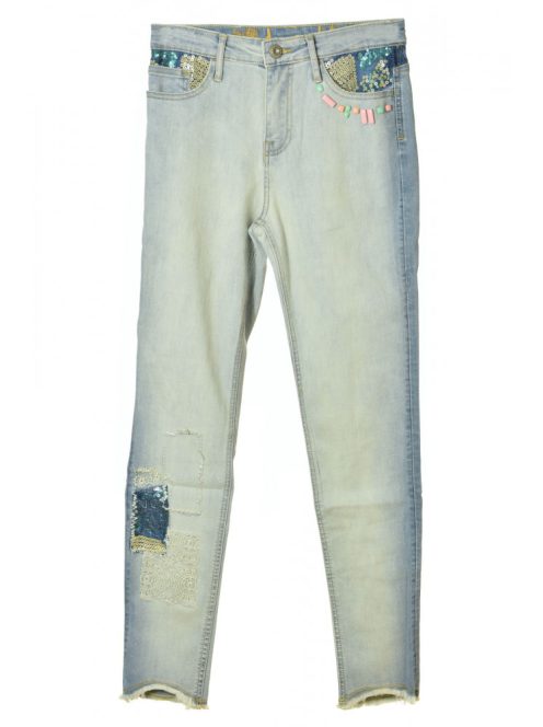 Desigual Loréne skinny női farmernadrág – 26