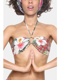 Desigual Morey zöld női bikini felső – XL