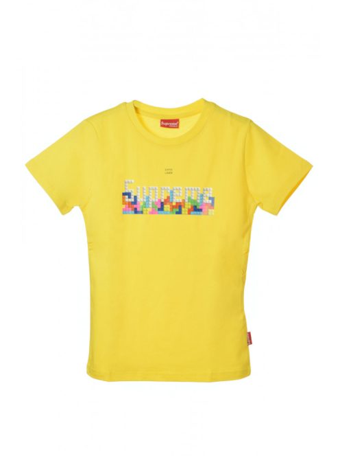 Supreme sárga, Tetris mintás gyerek póló