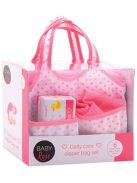Baby Rose pelenkás táska babákhoz – 6 darabos