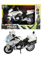 Toi-Toys műanyag rendőrbicikli modell – fények, hangok