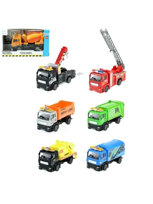 Fém jármű modellek – 12 cm