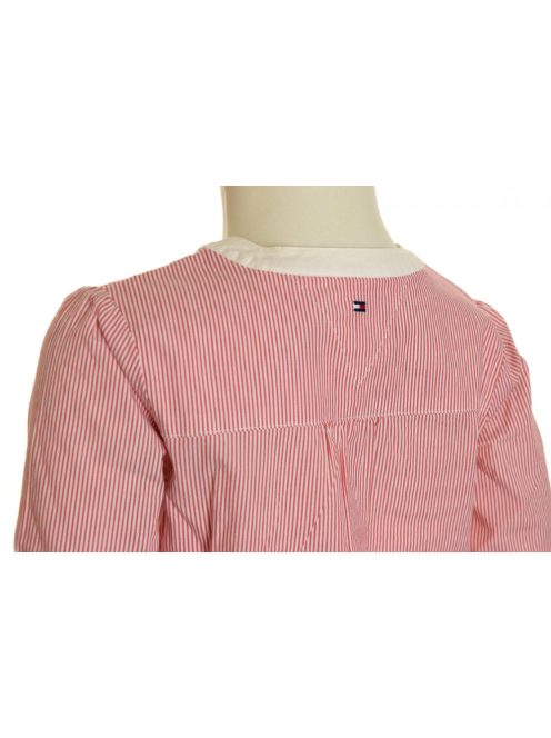 Tommy Hilfiger piros csíkos lány blúz