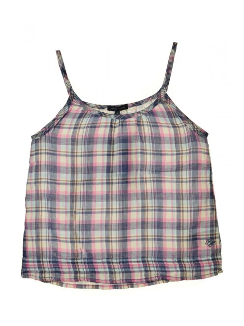 Tommy Hilfiger kockás lány top – 140