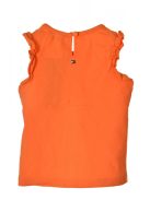 Tommy Hilfiger narancssárga, fodros lány top