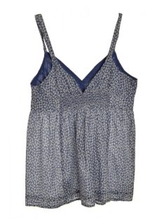 Tommy Hilfiger kék, virágos női top