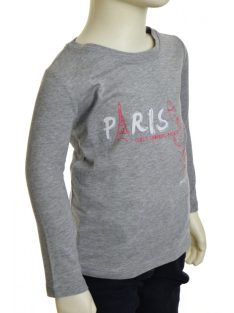 Mexx Paris szürke, hosszú ujjú lány póló