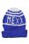 Mexx kék, szürke fiú sapka – M, 128-140 cm