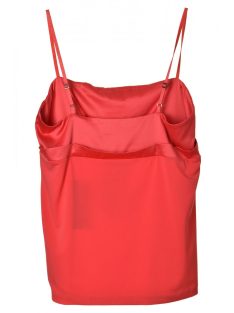 Mexx piros, szatén, vékony pántos női top