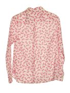 Tommy Hilfiger pink mintás női blúz