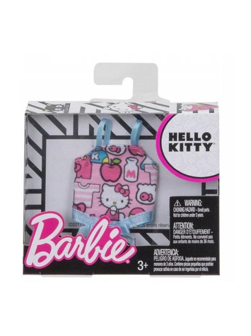 Hello Kitty rózsaszín Barbie ruha