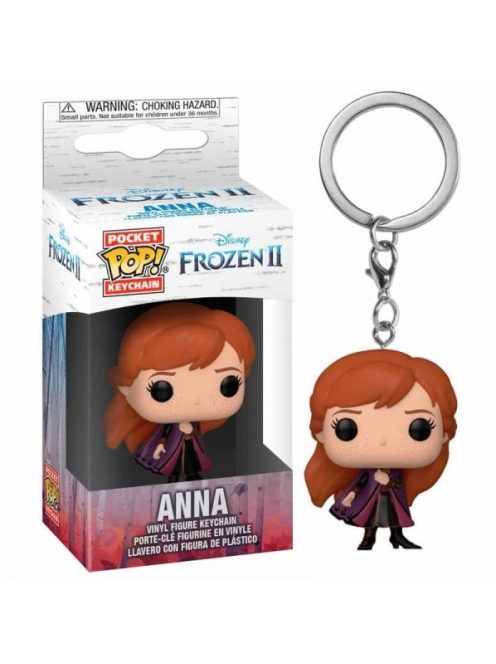 Pop! Frozen Anna figurás kulcstartó