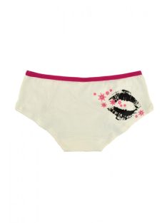 Skiny fehér, pink lány bugyi