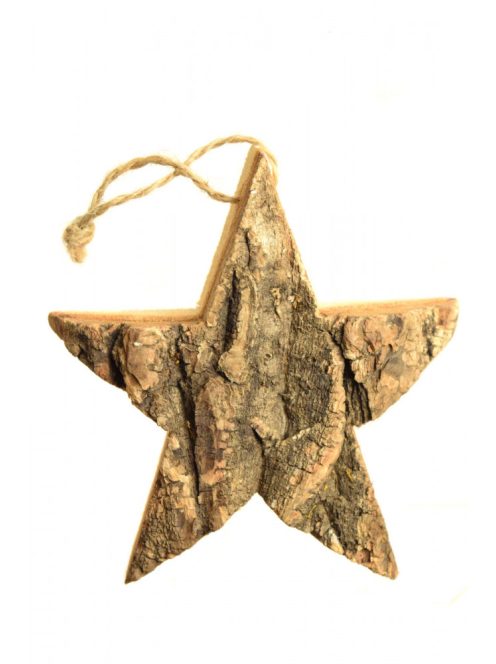 Line fakérges csillag karácsonyi dísz – 18 cm